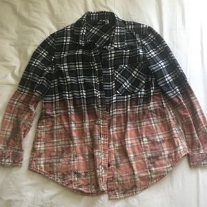 Urban Outfitters Ombre Flannel